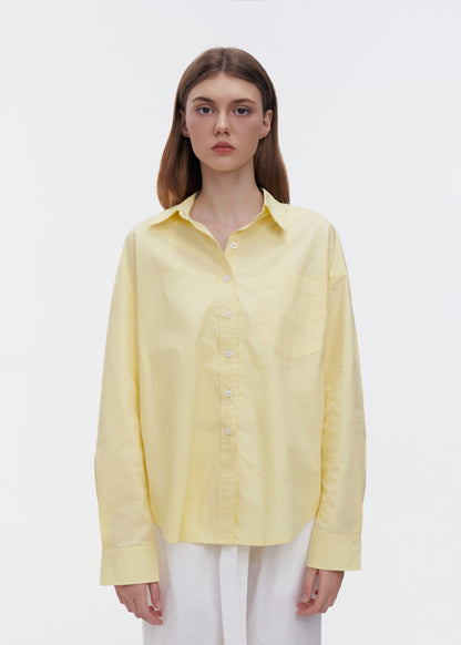 Everyday Lounge Cotton Poplin Shirt