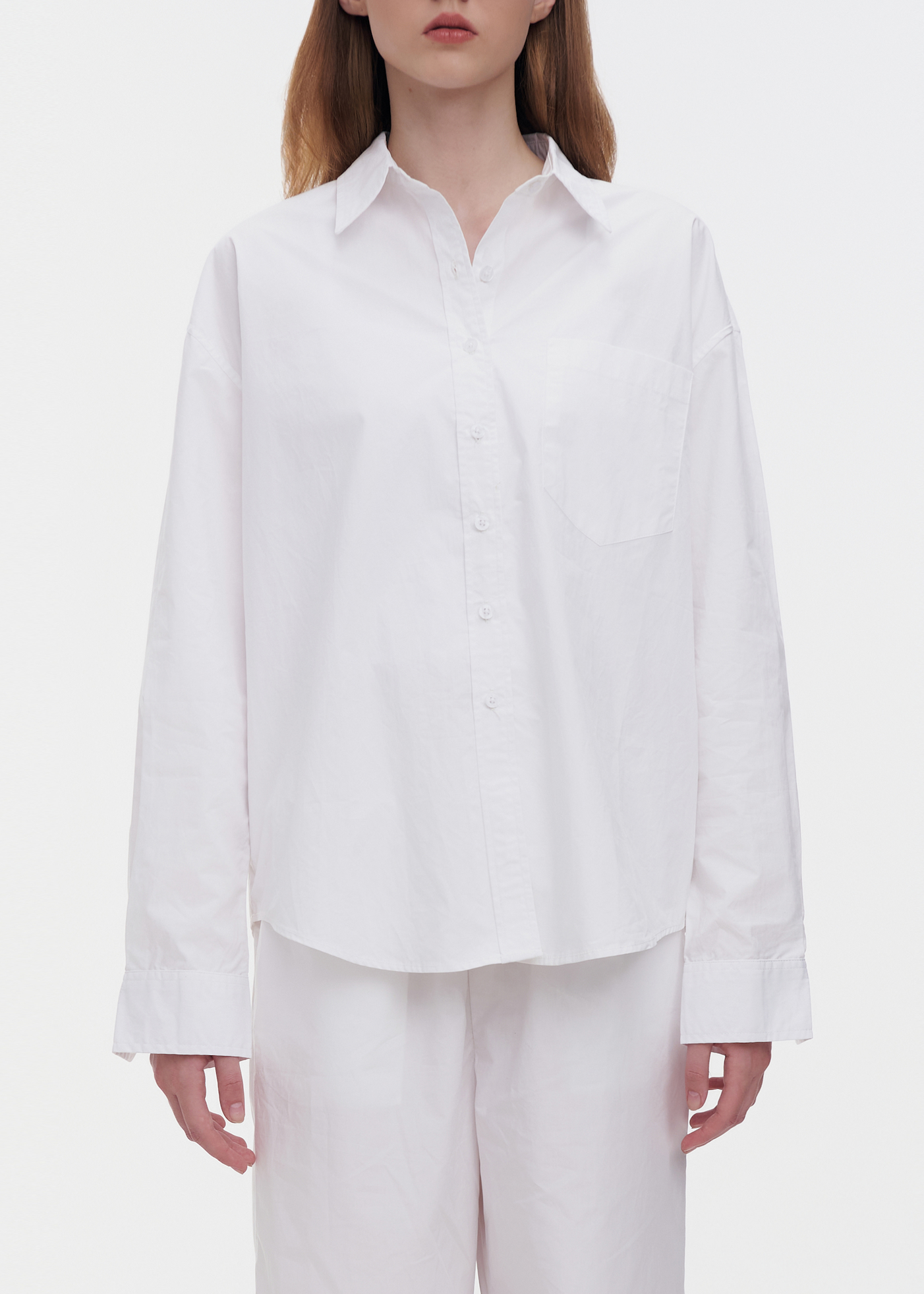 Everyday Lounge Cotton Poplin Shirt