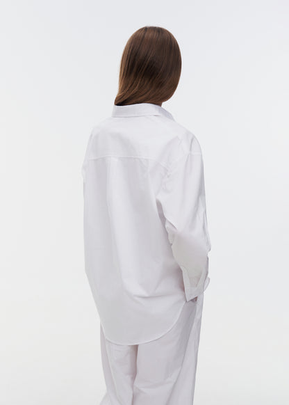 Everyday Lounge Cotton Poplin Shirt